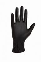 RKAWICZKI NITRYLOWE CZARNE 100szt S BLACK OLIVE DOMAN